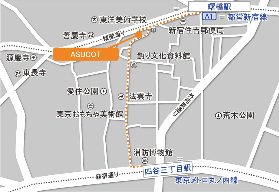 株式会社アスコット アクセスマップ
