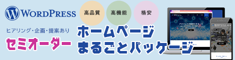 セミオーダー格安WordPressパッケージプラン | 株式会社アスコット（東京新宿・調布）